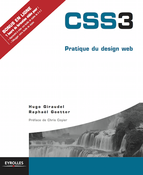 Cover of “CSS 3 Pratique du Design Web”